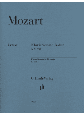 Klaviersonate B-dur KV 281